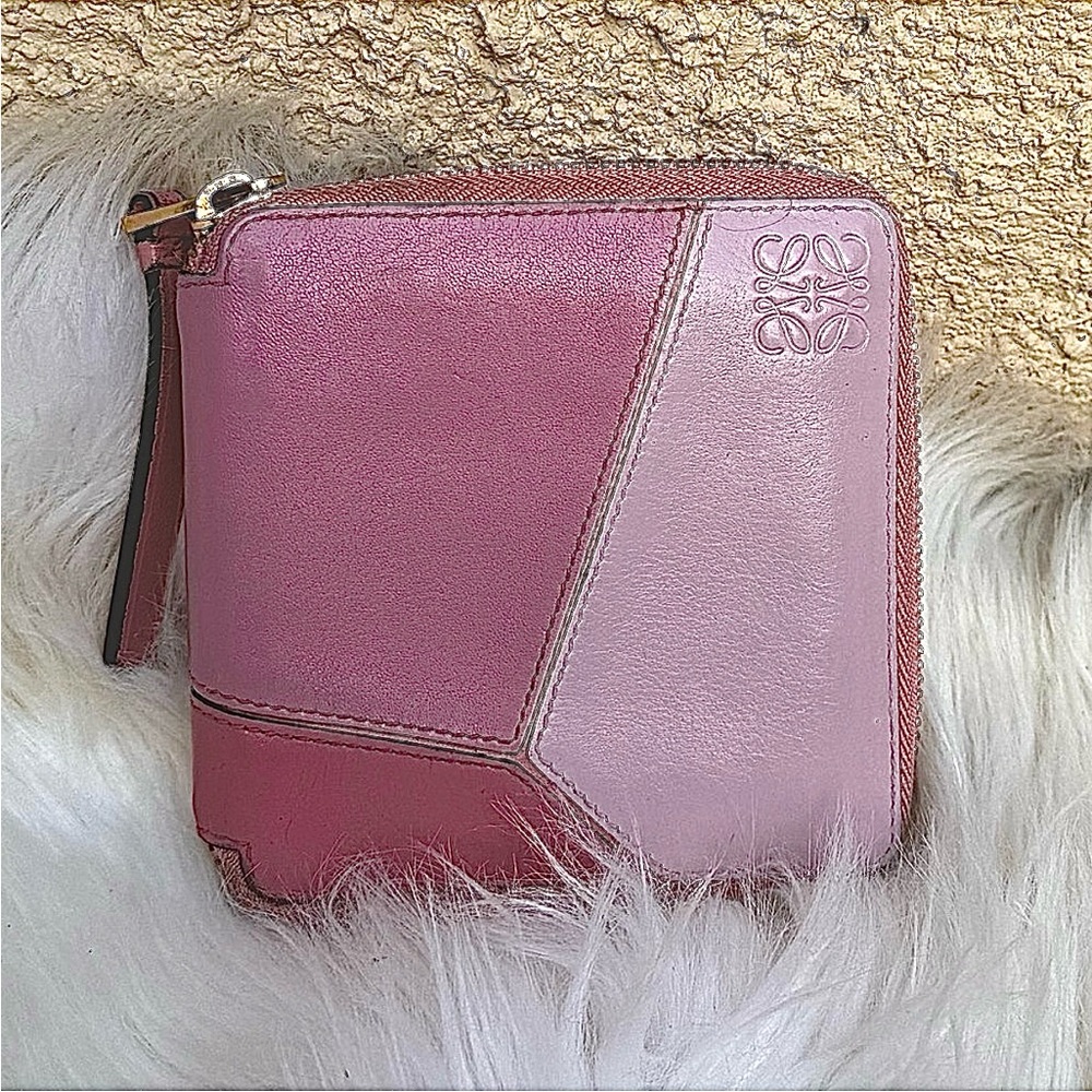 Loewe Leather Puzzle Wallet